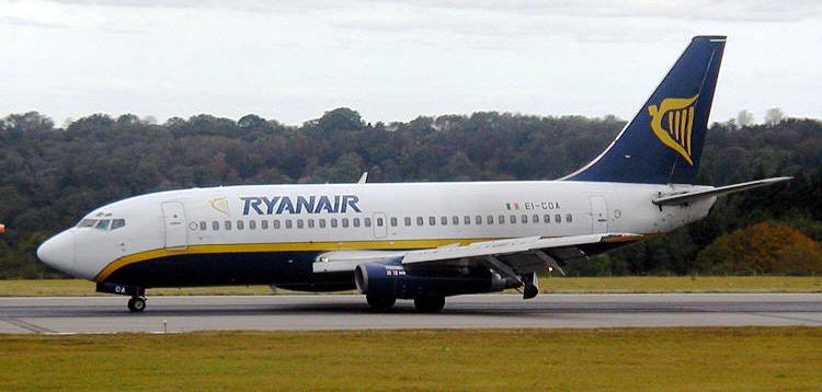 Ryanair plane