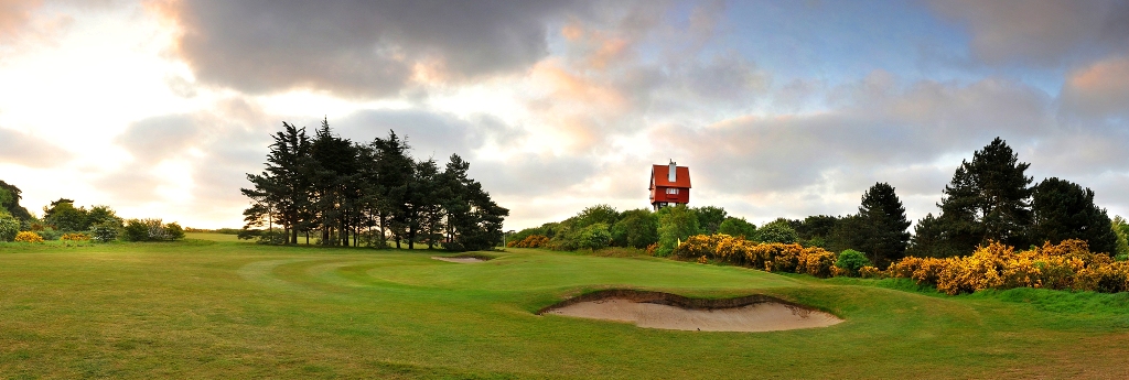 The famous House in the Clouds at Thorpeness Golf Club