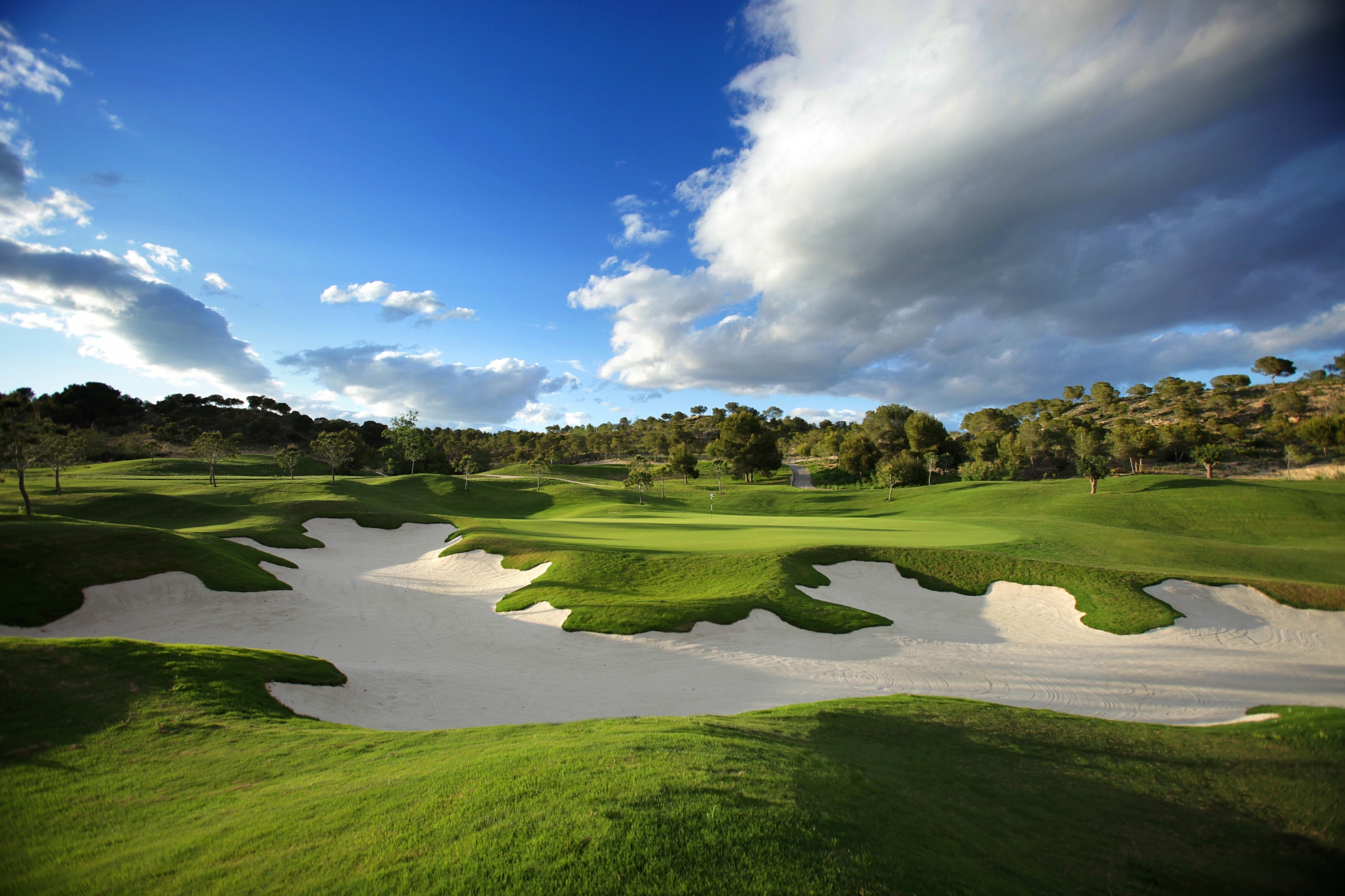 The 13th hole at Las Colinas Golf and Country Club, Spain