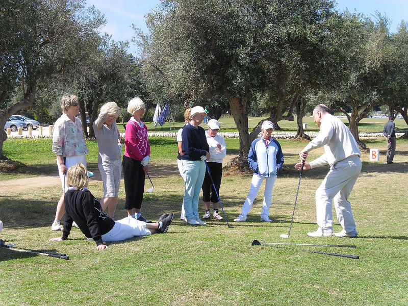 The Mark Howell golf school at Donnafugata Resort, Sicily