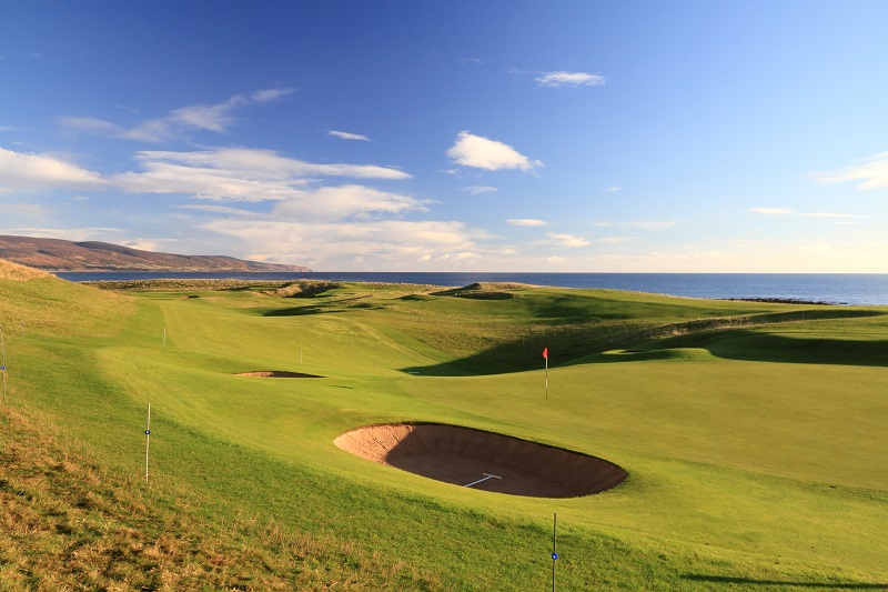 Brora Golf Club in the Highlands of Scotland is a James Braid classic